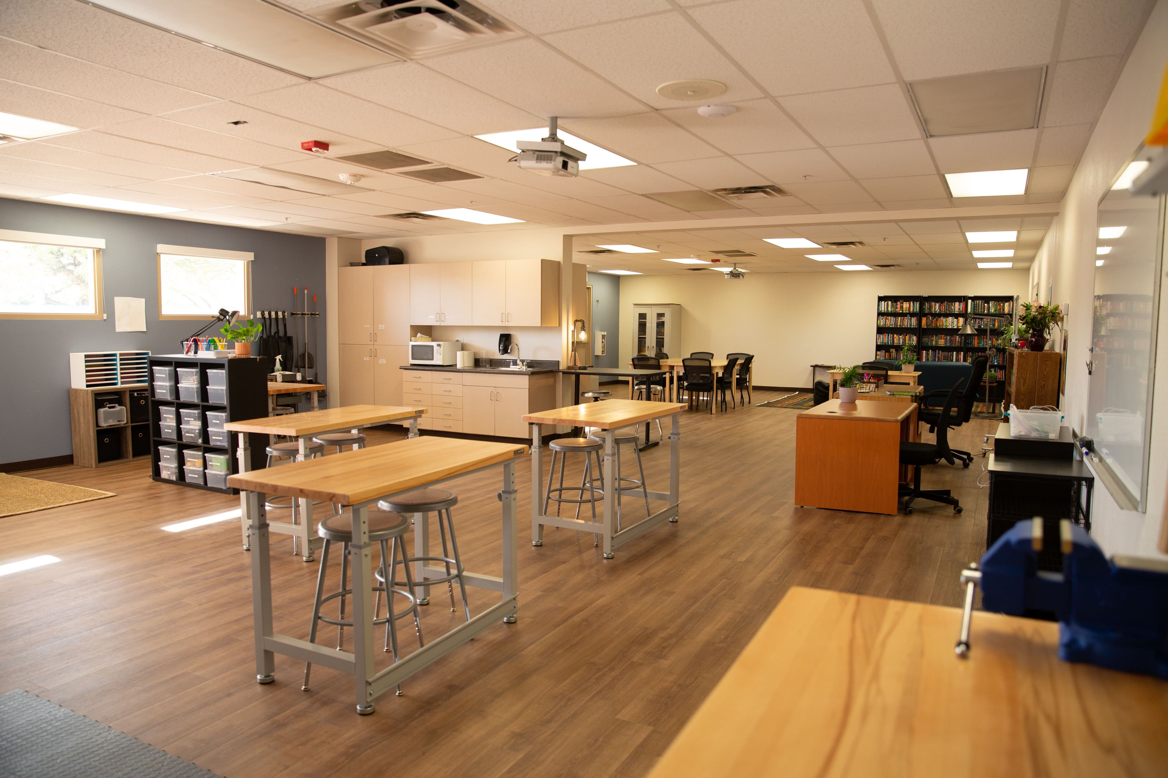 An example of a Montessori prepared environment An example of a Montessori prepared environment